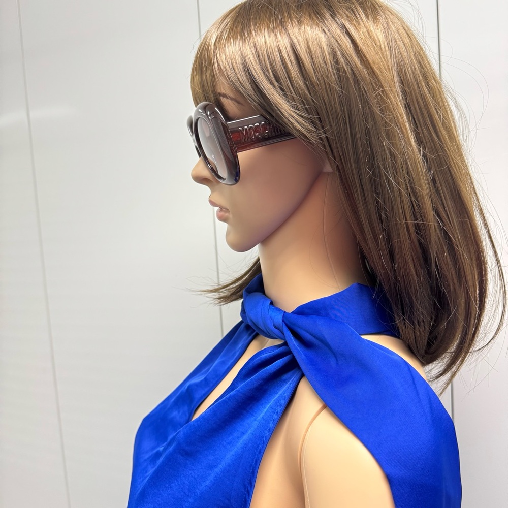 ❤️‍🔥SUPER SALE $400 NEW MOSCHINO OVERSIZED SUNGLASSES - Picture 3 of 10